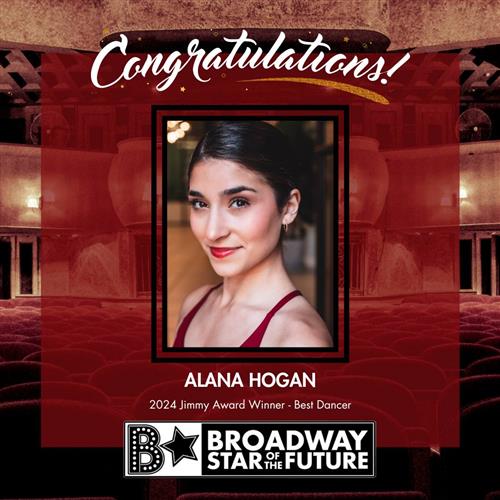 Congratulations Alana Hogan Jimmy Award Winner